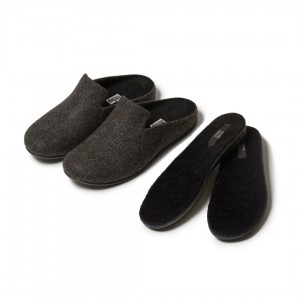 Black Fitflop Chrissie Shearling Slippers Women's Insoles | UAE-8679-PGACI