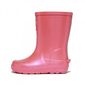 Pink Fitflop Wonderwelly Welly Kids' Rubber Boots | UAE-5971-WXUZE