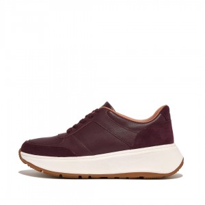 Purple Fitflop F-Mode Flatforms Women's Sneakers | UAE-4630-BCPDY