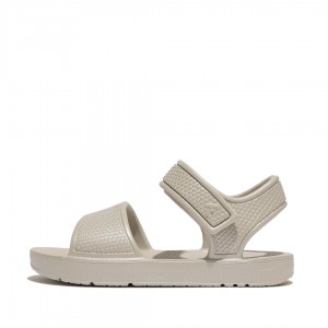 Silver Fitflop Iqushion Eva Kids' Back-Strap Sandals | UAE-8140-YDWOB