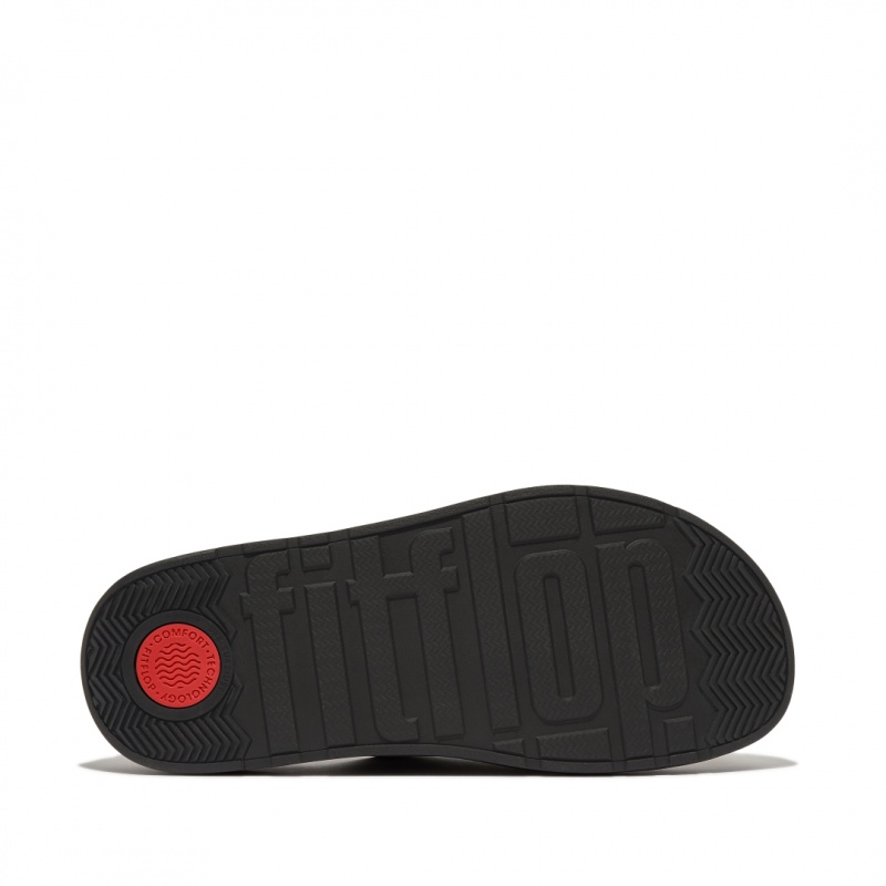 Black Fitflop Gen-Ff Men's Slides | UAE-2748-KNWTI