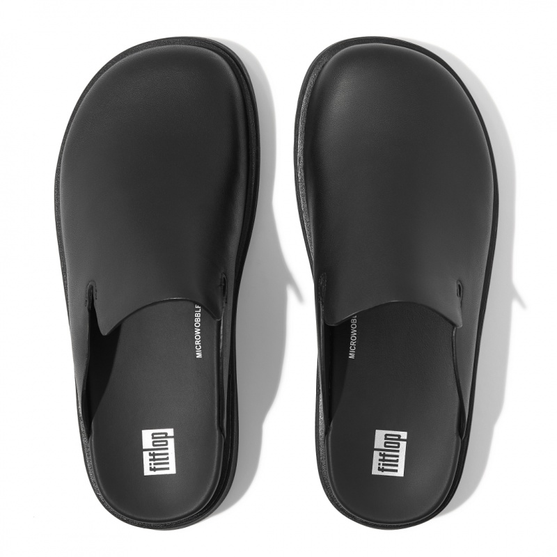 Black Fitflop Gen Ff Women's Mules | UAE-0914-BIHQZ