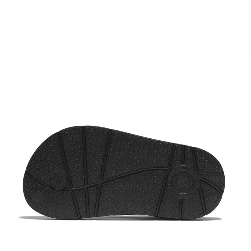 Black Fitflop Iqushion Eva Back Straps Kids' Flip Flops | UAE-9718-KPZWI