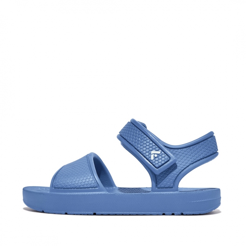 Blue Fitflop Iqushion Eva Kids\' Back-Strap Sandals | UAE-7639-YHWSC