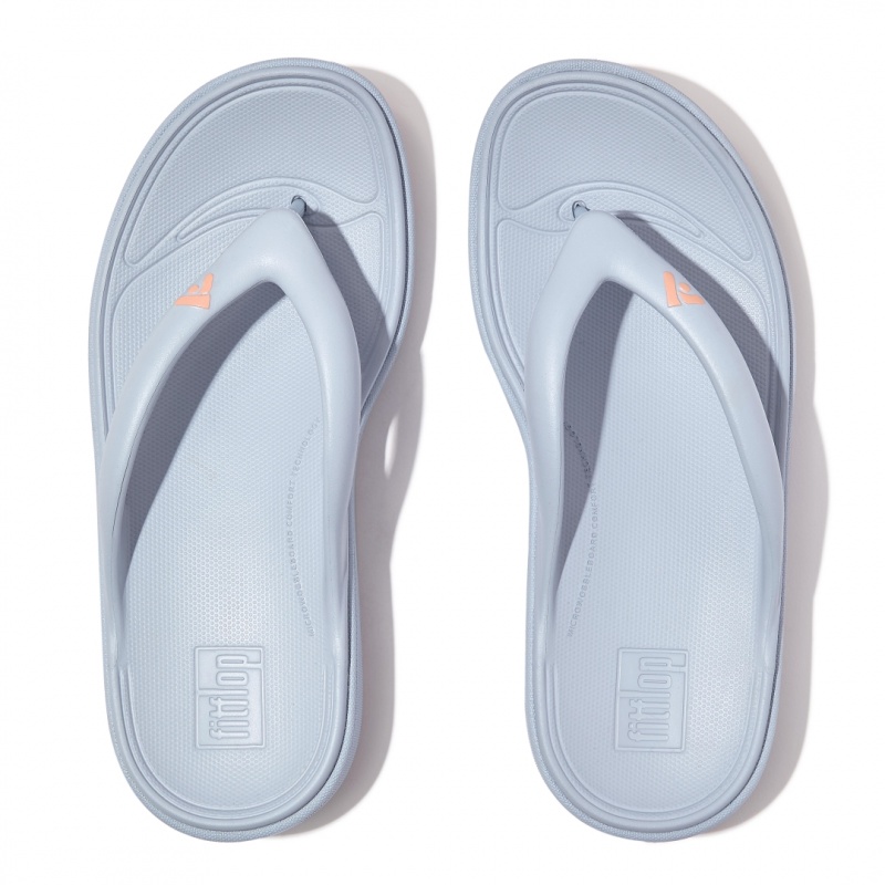 Blue Fitflop Relieff Eva Tpu Thongs Women's Toe-Post Sandals | UAE-2470-WQGCO