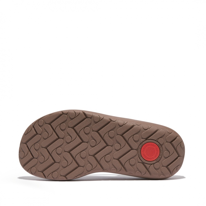 Brown Fitflop Relieff Eva Tpu Thongs Women's Toe-Post Sandals | UAE-3592-MBHPG