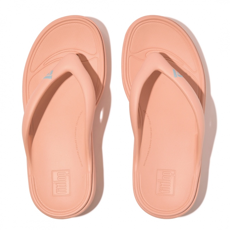 Pink Fitflop Relieff Eva Tpu Thongs Women's Toe-Post Sandals | UAE-9038-CGIKN