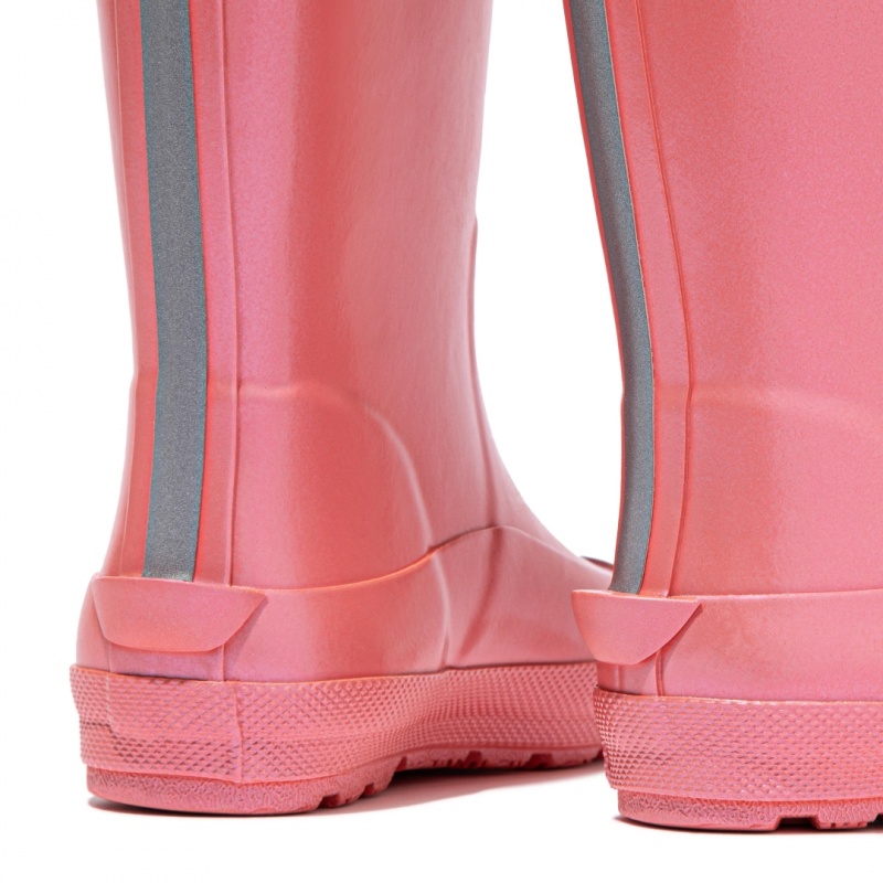 Pink Fitflop Wonderwelly Welly Kids' Rubber Boots | UAE-5971-WXUZE