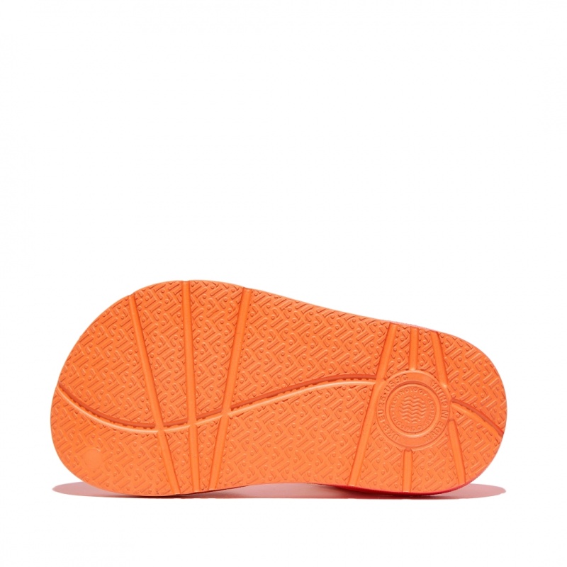 Red Fitflop Iqushion Eva Kids' Back-Strap Sandals | UAE-8407-VBSHD