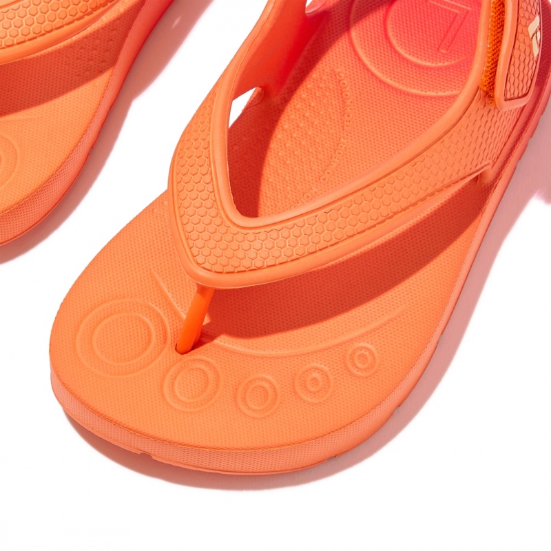 Red Fitflop Iqushion Eva Kids' Flip Flops | UAE-2063-ZIHQX