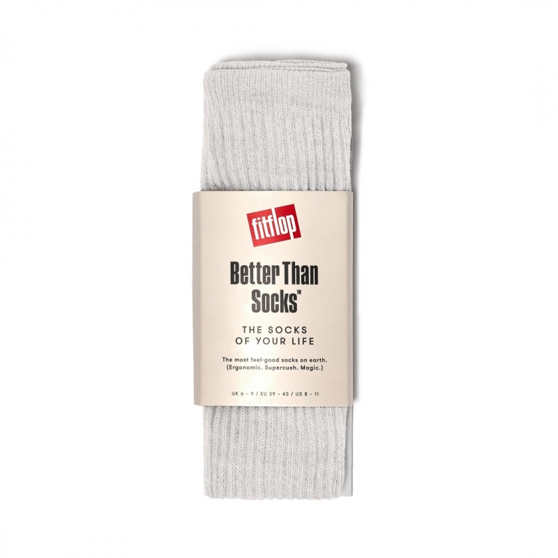 Silver Fitflop Better Than Cotton Mix Women's Socks | UAE-8153-MGEVK